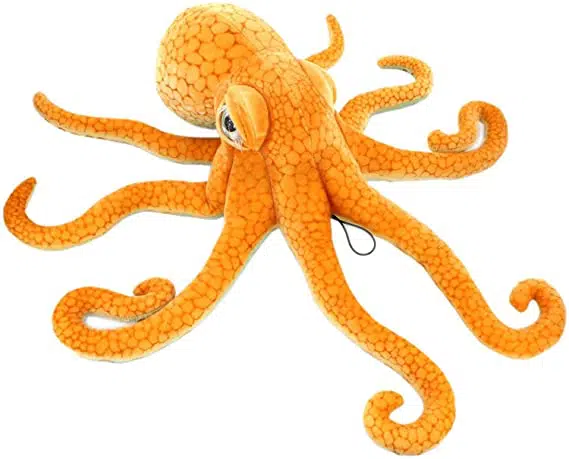 Reuze Octopus Pluche "Koning van de Oceanen" Octopus Pluche Dieren 87aa0330980ddad2f9e66f: 55cm|80cm