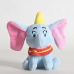2 Dumbo de olifant pluche, blauw en grijs Disney pluche Materiaal: Katoen