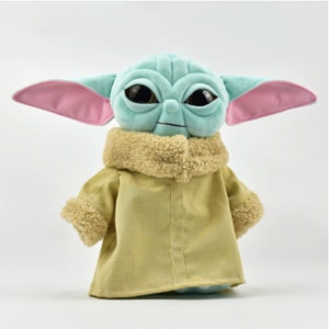 Baby Yoda pluche blauw Disney pluche Star Wars pluche Grootte: 34cm