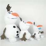Set van 3 Olaf Pluche Speelgoed Disney Sneeuwkoningin Pluche Materiaal: Katoen
