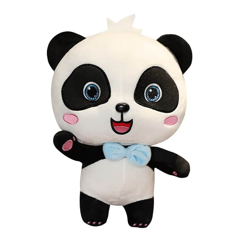 Baby Bus Panda Pluche Blauw Pluche Panda Pluche Dieren 87aa0330980ddad2f9e66f: 22cm
