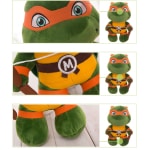 Ninja Turtle Michelangelo Pluche Dierenpluche 87aa0330980ddad2f9e66f: 25cm|35cm