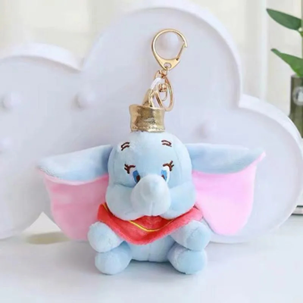 Kleine sleutelhanger Dumbo - knuffel oem gantungan kunci boneka dumbo gajah elephant keychain disney tsum 91412 full03.jpg