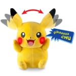 Pikachu Praatpop Pikachu Pluche Pokemon a7796c561c033735a2eb6c: Geel