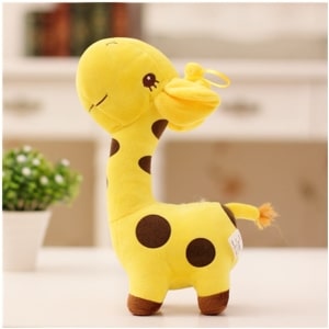Schattige Gele Giraffe Pluche Dier 87aa0330980ddad2f9e66f: 12cm|18cm
