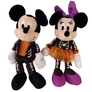 2 Mickey en Minnie Halloween Pluche Disney Pluche Minnie Pluche Materiaal: Katoen