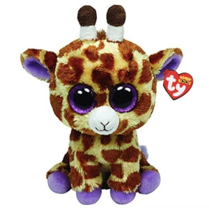 TY Giraffe Pluche Dierenpluche a7796c561c033735a2eb6c: Bruin|Violet