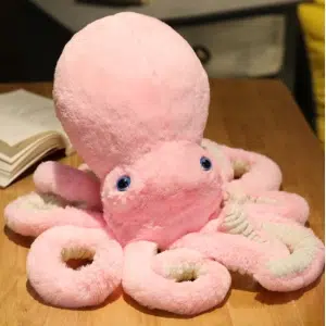 Schattige Roze Octopus Pluche Dier 87aa0330980ddad2f9e66f: 30cm|45cm|65cm|90cm