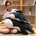 Pinguïn pluche grijs Pinguïn pluche dieren 87aa0330980ddad2f9e66f: 100cm|30cm|60cm