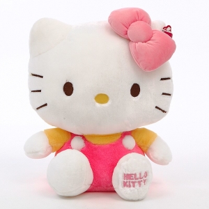Schattig Roze Hello Kitty Pluche Manga Pluche Materiaal: Katoen
