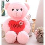 Roze Liefdesbeer Pluche Valentijnsdag 87aa0330980ddad2f9e66f: 40cm|50cm|60cm