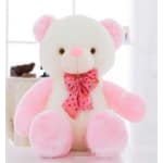 Roze teddybeer kawaii pluche Dierenpluche Materiaal: Katoen