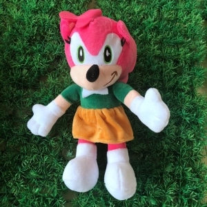 Amy roze Sonic egel pluche Materiaal: Katoen