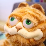 Garfield pluche kat Pluche Dieren Pluche Kat Materiaal: Katoen