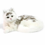 Witte pluche kat pop Dierenpluche kat Leeftijdscategorie: > 2 jaar