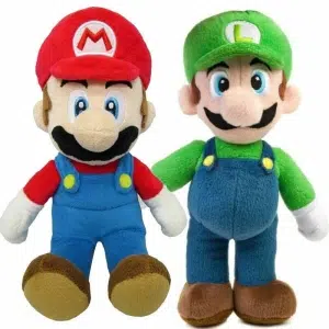 Mario en Luigi pluche Grootte: 25 cm