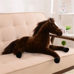 Knuffelbaar bruin pluche paard Materiaal: Katoen