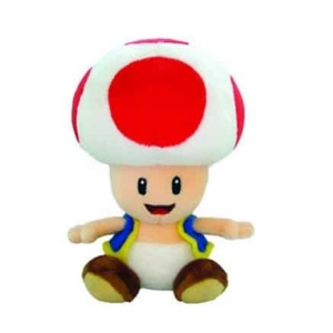 Super Mario Toad Pluche Grootte: 25cmx36m
