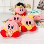 Kirby pluche met blauwe nachtmuts Video game pluche Kirby pluche Materiaal: Katoen