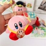Kirby pluche met blauwe nachtmuts Video game pluche Kirby pluche Materiaal: Katoen