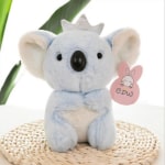 Koala pluche met kroon Koala pluche dier a7796c561c033735a2eb6c: Wit|Blauw|Grijs|Roze