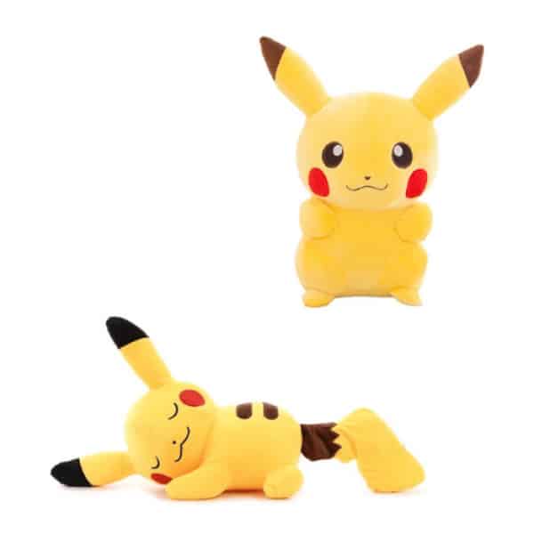 Set van super schattige slapende pikachu pluche Pokemon pluche Pikachu 87aa0330980ddad2f9e66f: 35cm|40cm