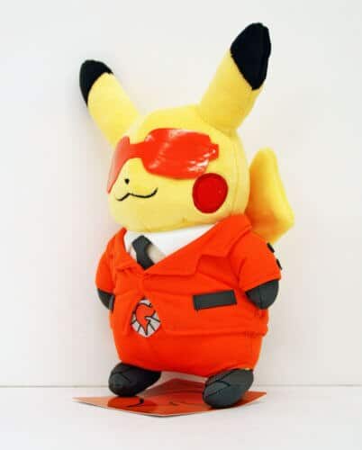 Pikachu pluche met rood kostuum Pokemon pluche 87aa0330980ddad2f9e66f: 20cm