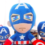 Marvel Avengers pluche speelgoed, 27cm, helden, Spiderman, Captain America, Iron Man, film poppen, kerstcadeaus voor kinderen, nieuwe collectie Disney pluche a75a4f63997cee053ca7f1: 27cm