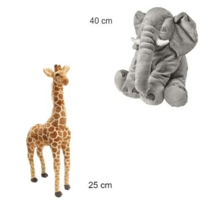 Savanne dieren pakket olifant en giraffe Uncategorized 87aa0330980ddad2f9e66f: 25cm|40cm