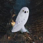 Harry Potter Hedwig pluche wit