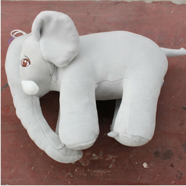 Zacht olifantenpluche voor kinderen - knuffel Poupee elephant en peluche douce 23cm 1 piece jouet mignon en peluche poupee d039accompagnement pour bebe cadeau d039ann 2