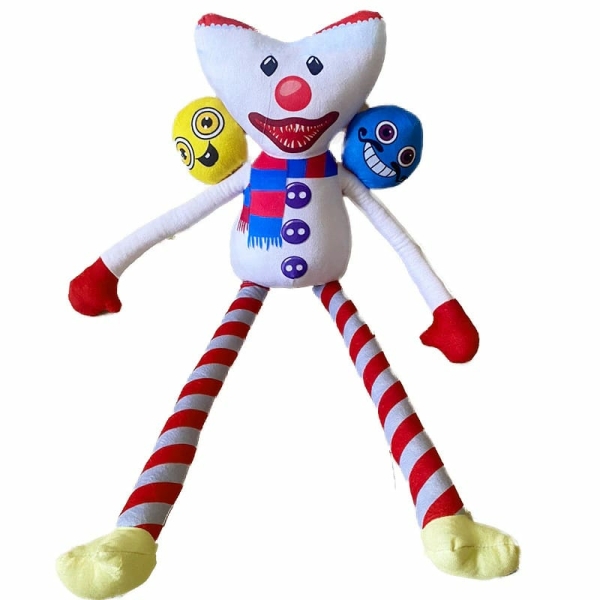 Huggy Wuggy eng pluche als Pikachu en Mickey Clown - knuffel peluche huggy wuggy qui fait peur en clown pikachu et mickey