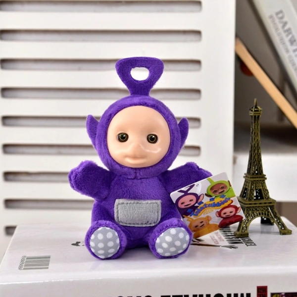 Teletubbies baby pluche hanger - knuffel purple 11cm pendant jouet en peluche pour bebe teletubbies variants 8