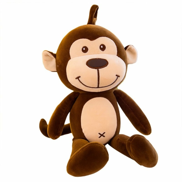 Schattig apenkussen - knuffel schattig apenkussen 75cm