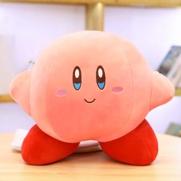 Schattige lachende Kirby-pluche - knuffel schattige lachende kirby pluche 35cm