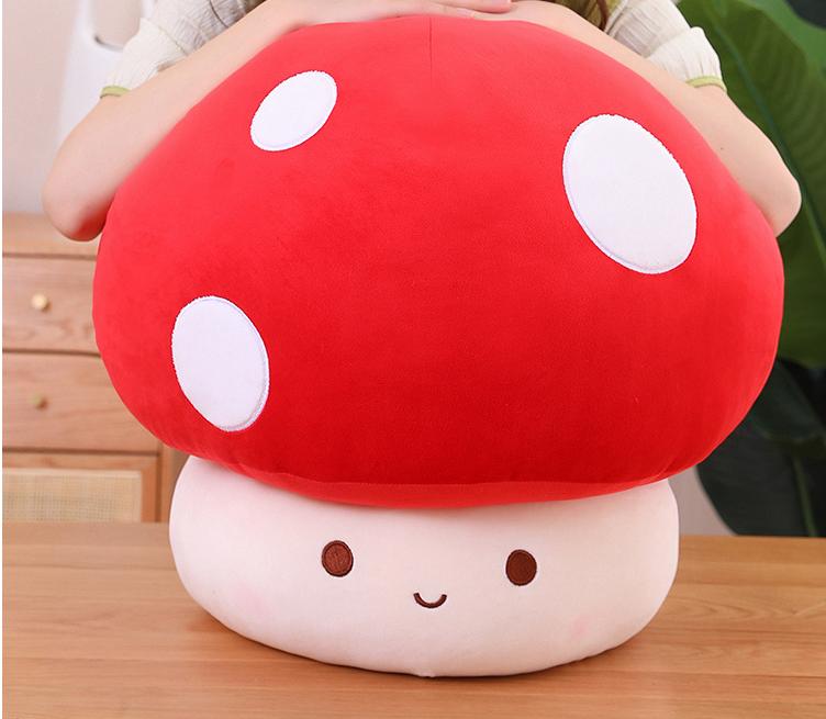 Paddenstoel gevulde pluche speelgoed zachte kussen pop home room decor cadeau voor kinderen | NL