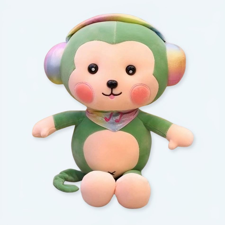 Groene aap pluche kawaii - knuffel • Mijn Knuffel