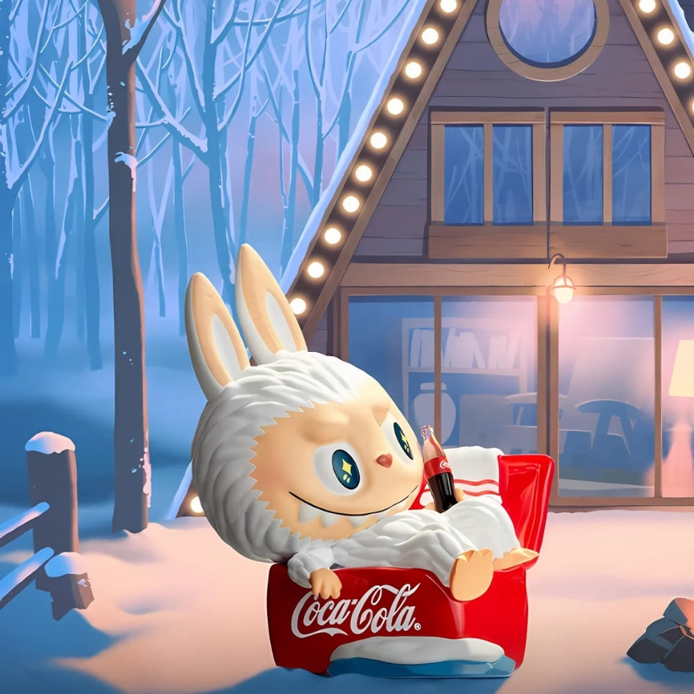Mystery box stijl Labubu Coca-Cola – The monsters • Mijn Knuffel
